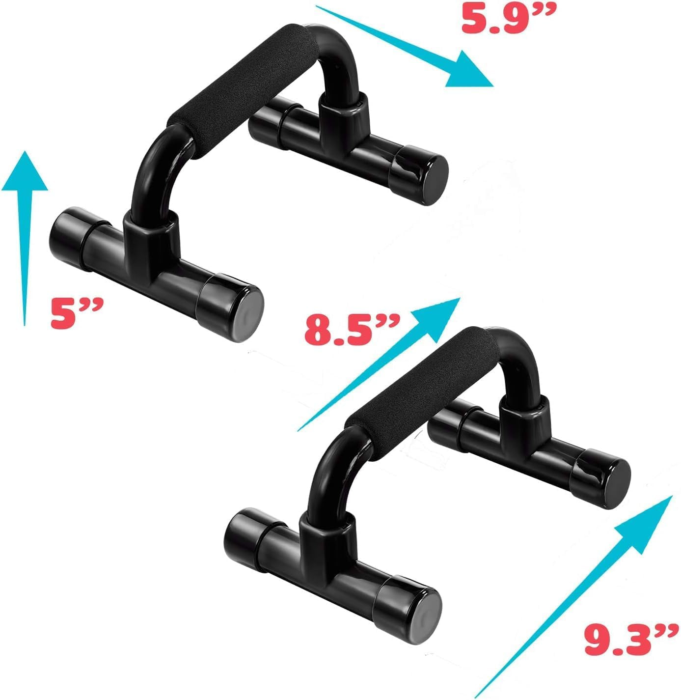 Push up Bar Strength Training - Home Gym Exercise Equipment Push-Up Stands With